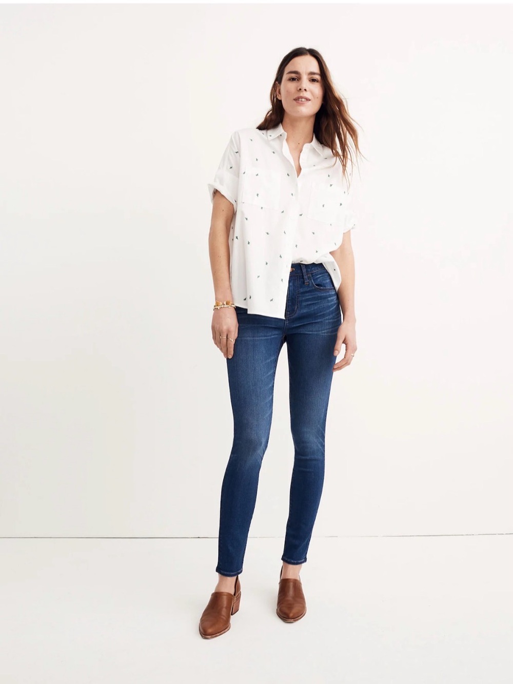 Madewell Roadtripper Jeans in Orson Wash Dark Blue Hugh Rise Super Stretch Sz 32